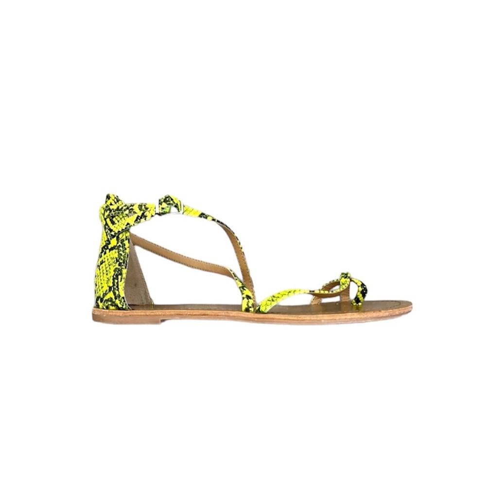 3/$15 EXPRESS Snake print sandals